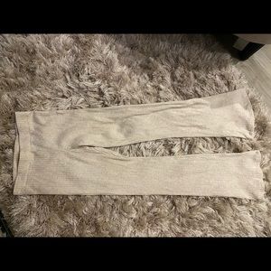 H&M flared ribbed pants size small